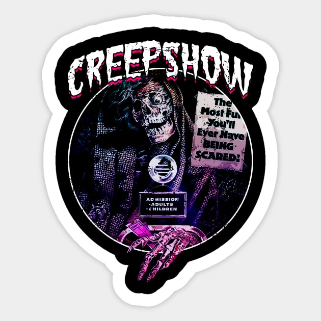 Creepshow 1982 Sticker by SYNDICATE WORLD